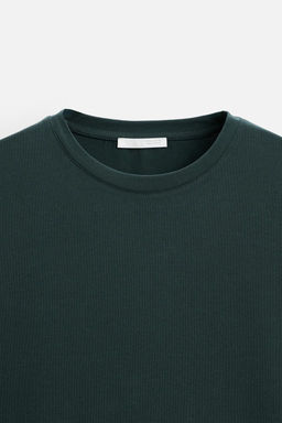 BASIC SLIM FIT T-SHIRT - Zara фото 48