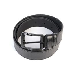 Мужской кожаный ремень Arkon Milano 4009-10 Блек