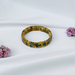 Браслет из Рутилового кварца с включением Титана 18 см