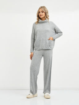 водолазка женская из шерсти с накладными карманами - Glenfield фото 2