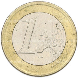 Монета 1 евро 2001 года Испания