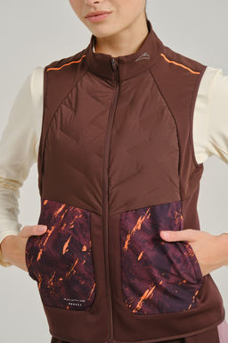 Жилет пуховый Коричневый