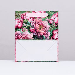 Пакет ламинированный вертикальный Нежность пиона, 23?27?11.5 см - UPAK LAND фото 2