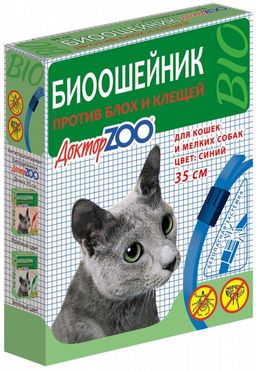 Ош. Доктор ZОО БИО от блох д\собак СИНИЙ