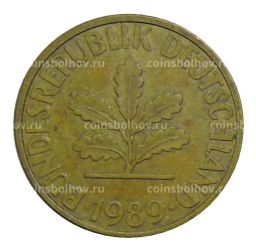 10 пфеннигов 1989 года D Германия