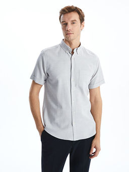 Regular Fit K?sa Kollu Arm?rl? Erkek G?mlek