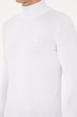Erkek Beyaz Basic Kazak - U.s. polo assn фото 7