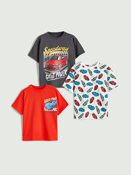 Bisiklet Yaka Erkek ?ocuk Ti??rt 3l?