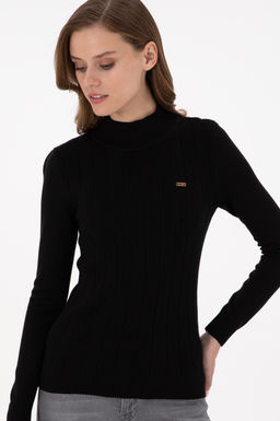 Женский черный свитер Дополнительная скидка 11% в корзине - U.s. polo assn фото 3