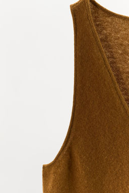 100% WOOL STRAPPY TOP - Zara фото 5