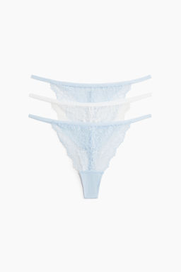 Pack de 3 bragas Thong de encaje - H&m фото 13