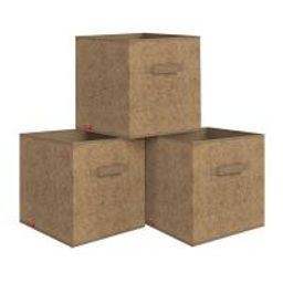 Короба стеллажные, без крышки, 28*28*28 см, набор 3 шт. Valiant  фото 41