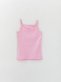 Майка для девочки из рибаны, розовый - Lesi kids фото 15