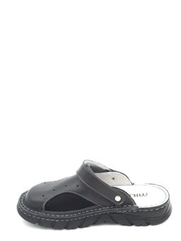 15 | Kina | Черные женские медицинские сабо натуральная кожа - Milka shoes&more фото 15