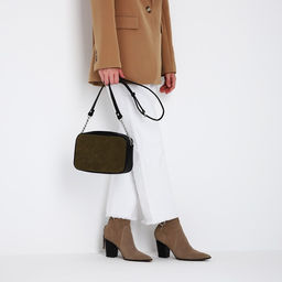 Сумка кросс-боди на молнии, цвет оливковый - Simaland фото 3