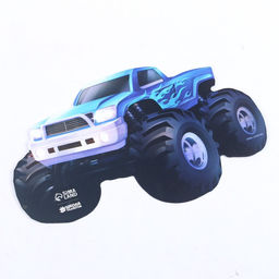 Коврик для лепки Тачка, 20х12,4 см - Школа талантов фото 3