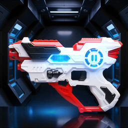 Набор оружия "Космический агент" (свет, звук) на батарейках, в коробке