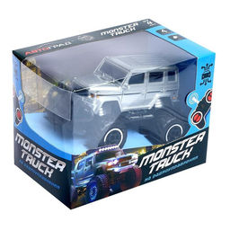 Машина Monster Truck, на радиоуправлении, работает от батареек, цвет серый - Автоград фото 4