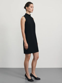 Костюмное платье мини с воротником стойкой / Zarina фото 4