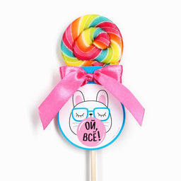 Цена за 2 шт. Леденец на палочке Ой, всё, вкус: вишнёвый сок, 15 г