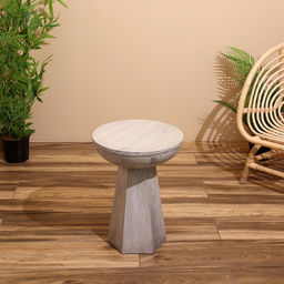 Столик кофейный, 37×37×50 см, манговое дерево