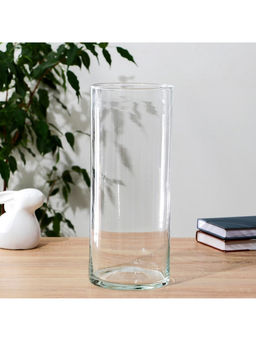 Ваза Трубка-146, 5.5 л, h=35 см, d=14.5 см, толщина стекла 2.8 мм, прозрачная