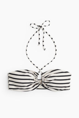 Top de bikini halter con relleno