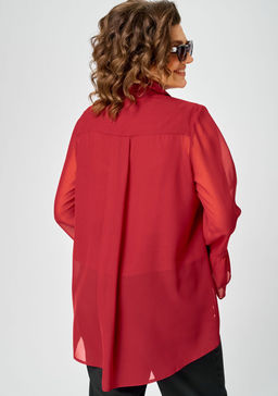 Блуза EVA GRANT 7221 красный