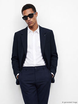 Slim Fit Erkek Blazer Ceket