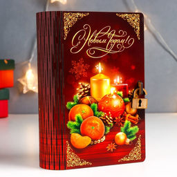Книга-копилка для денег Новогодние игрушки, для купюр, монет, дерево - Simaland фото 3