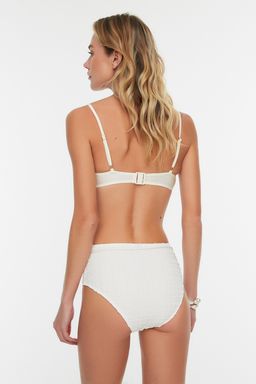 TRENDYOLMILLA Haki Aksesuarl? Dokulu Yuksek Bel Regular Bikini Alt? TBESS21BA0167 фото 13