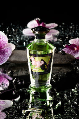 Масло массажное для тела Shunga Полночный щербет (Midnight Sorbet), разогревающее, 100 мл.