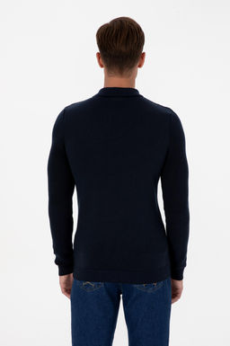 Erkek Lacivert Basic Kazak - U.s. polo assn фото 5