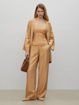 Брюки широкого кроя