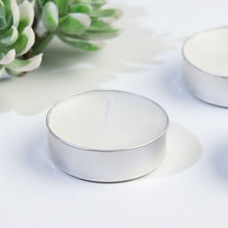 Цена за 2 шт. Набор свечей ароматических чайных «Жасмин», в подарочной коробке, 6 шт.