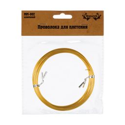 Промысел Проволока для плетения алюминий MM-002 d 1 мм 10 м 0.5 м
