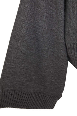 Antrasit Genis Kal?p Ispanyol Kol Triko Kazak TWOAW23KZ01838