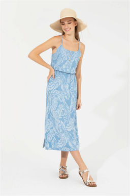 Kad_n A__k Mavi Jean Elbise - U.s. polo assn фото 3