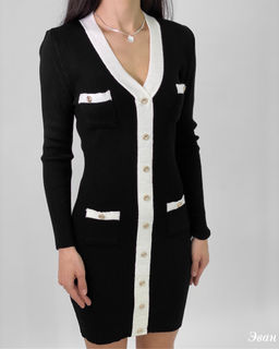 Платье Эван (черный) One Size Турция - Nadi bordo фото 2