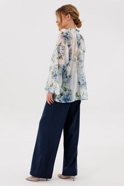 Костюм AmberA 2135 молоко/синий  фото 3