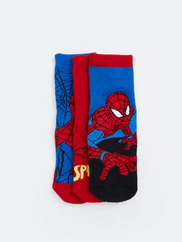 Spiderman Desenli Erkek ?ocuk Soket ?orap 3l? - Waikiki фото 2