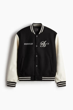 Chaqueta de beisbol Loose Fit - H&m фото 6