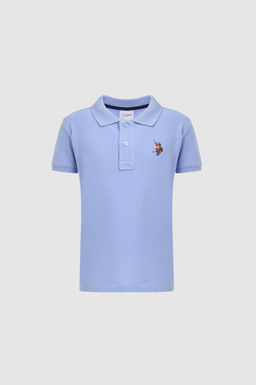 Erkek _ocuk Lavanta Polo Yaka Basic Ti__rt