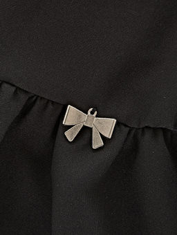 Платье черное для девочки UD 7452 черный - Mini maxi фото 5