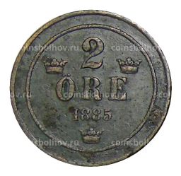 2 эре 1885 года Швеция