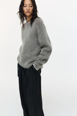 Pantal?n amplio con cintur?n - H&m фото 7