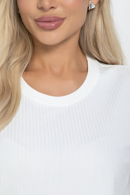 Блуза Роуз (белая) Б11381 - Lt collection фото 3