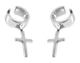 Серьги из серебра без вставки, МЦВ897