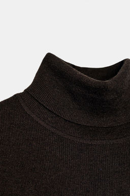 WOOL HIGH NECK JUMPER