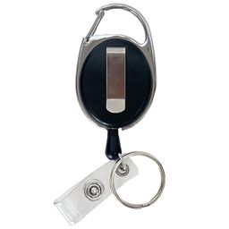 Брелок-ретрактор на клипсе с карабином - работает по принципу катушки№1509